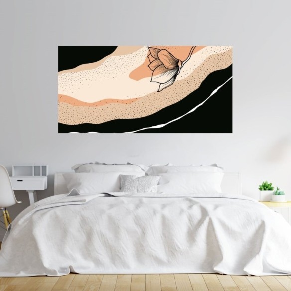 Painel Fotográfico Abstrato Floral N011151