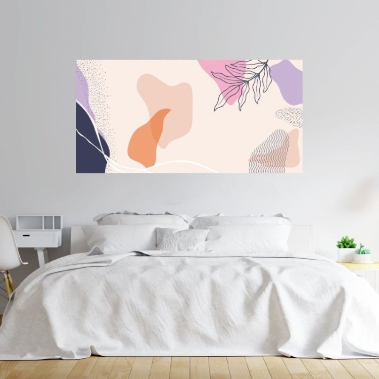 Painel Fotográfico Abstrato Folha N011145