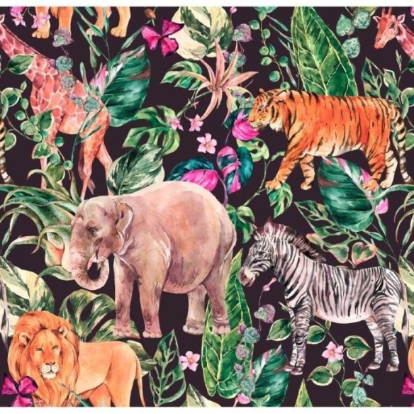 Painel Fotográfico Animais da Savana N012190