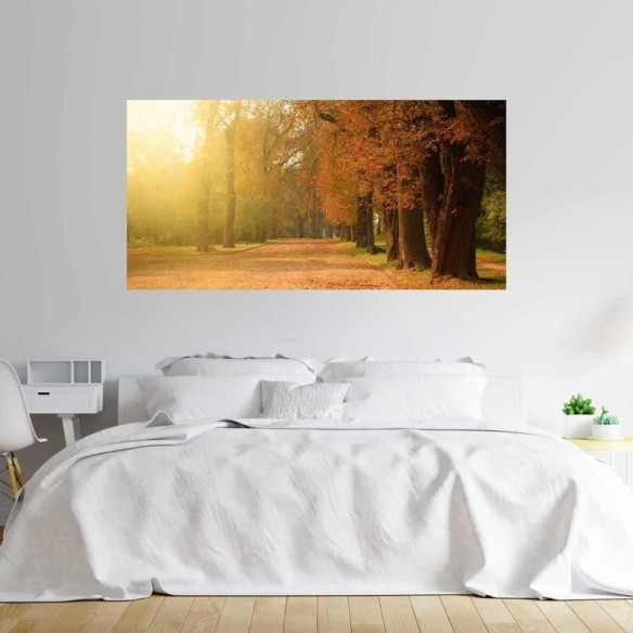 Painel Fotográfico Árvores Parque Outono N07188