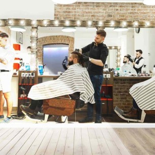 Painel Fotográfico Barbearia