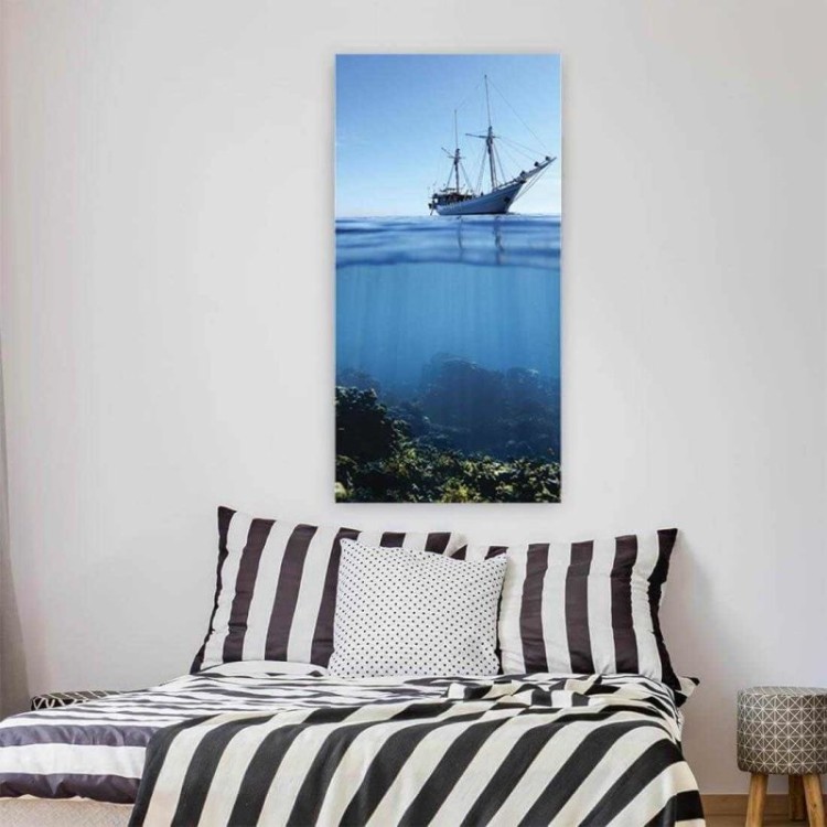 Painel Fotográfico Barco no Mar