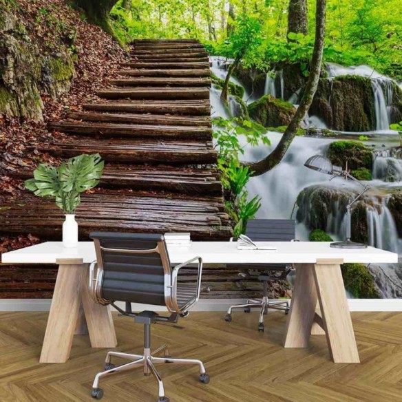 Painel Fotográfico Cachoeira Croacia
