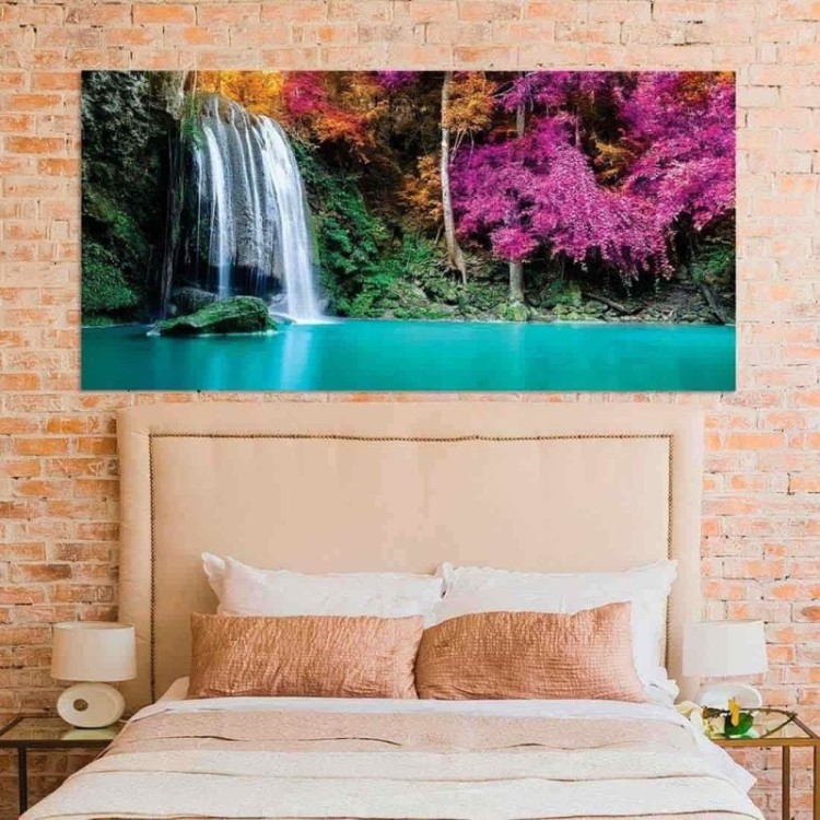 Painel Fotográfico Cachoeira Floresta da Tailândia