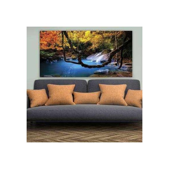 Painel Fotográfico Cachoeira natureza Asiática