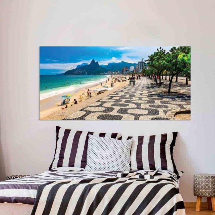 Painel Fotográfico Calçadão de Ipanema