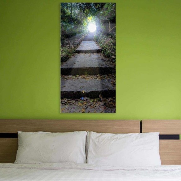 Painel Fotográfico Caminhando para a Luz