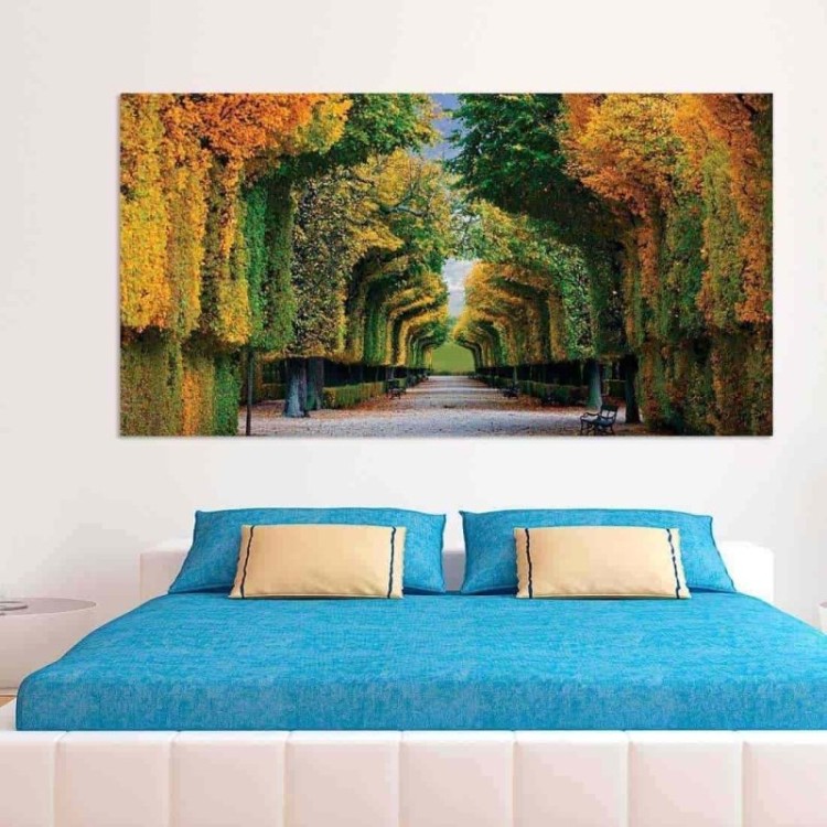 Painel Fotográfico Caminho pelo Parque no Outono