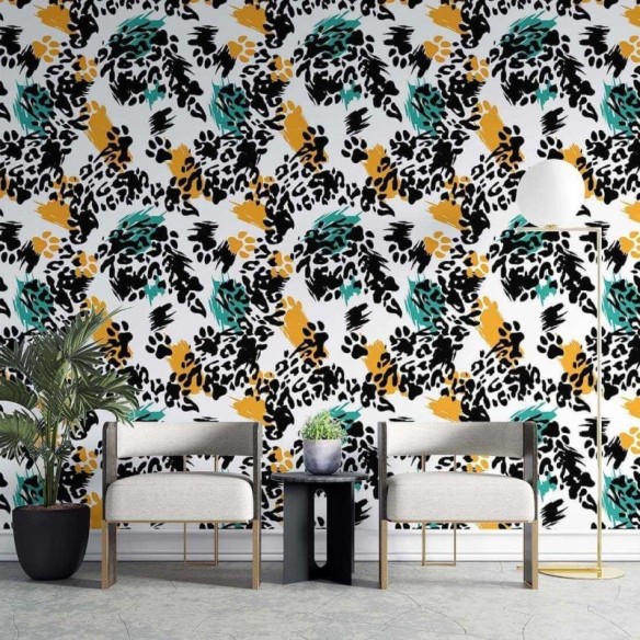 Papel de Parede Adesivo Animal Print N02154