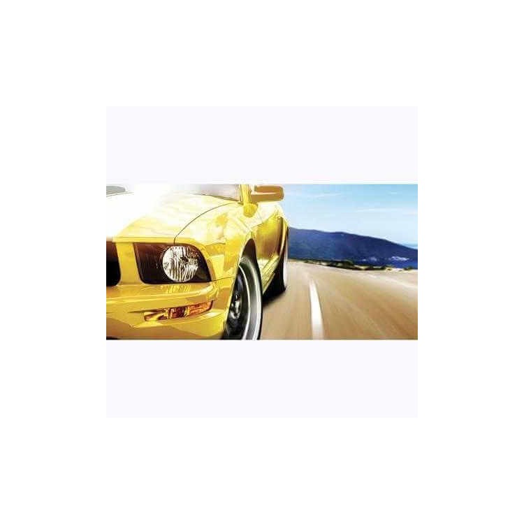 Painel Fotográfico Carro esportivo amarelo