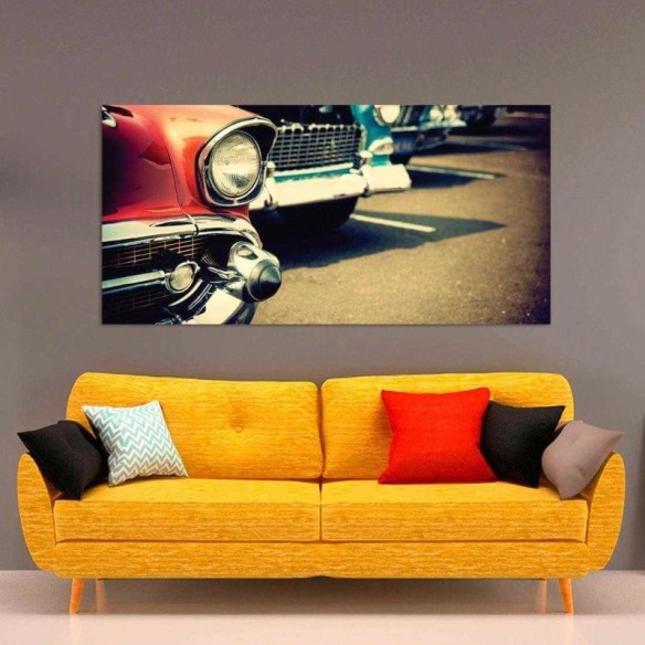 Painel Fotográfico Carros Clássicos