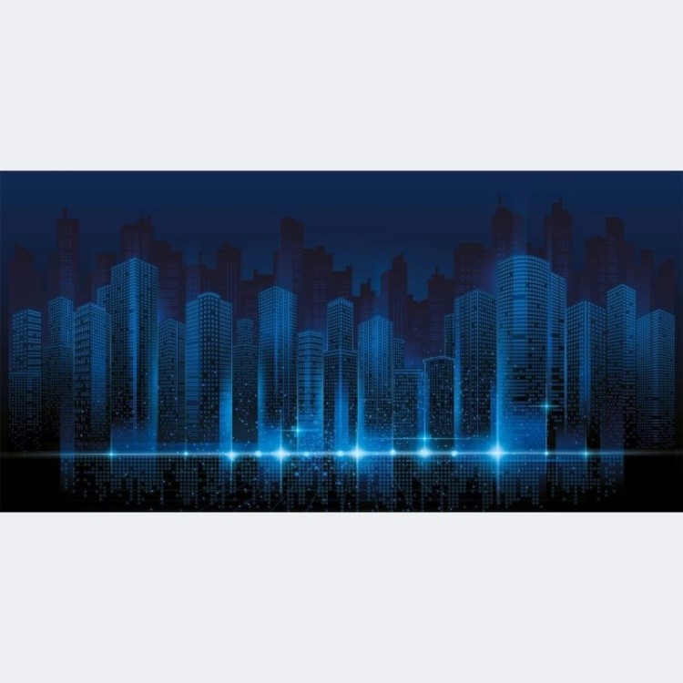 Painel Fotográfico Cidade Noturna N015272