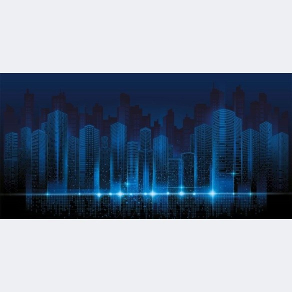Painel Fotográfico Cidade Noturna N015272