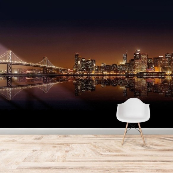 Painel Fotográfico Cidade Noturna N017145