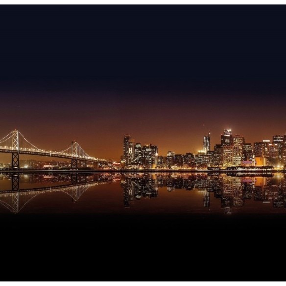 Painel Fotográfico Cidade Noturna N017145