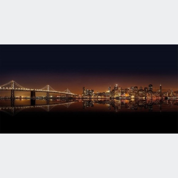 Painel Fotográfico Cidade Noturna N017145
