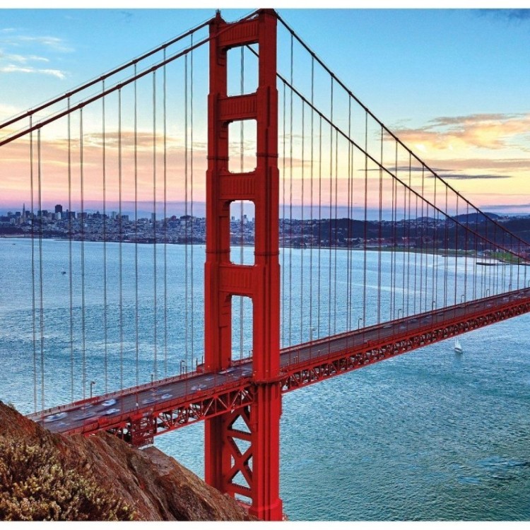 Painel Fotográfico Cidade Ponte Golden Gate...