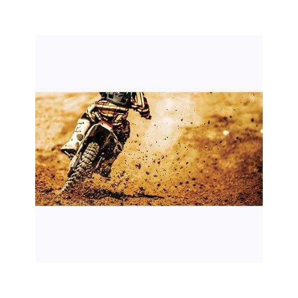 Arte - Corrida de motocross