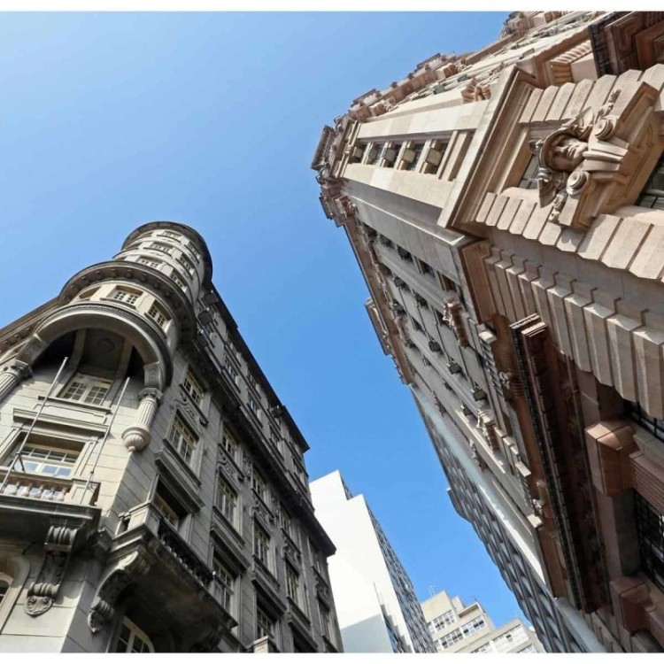 Painel Fotográfico Edifícios Antigos N07184