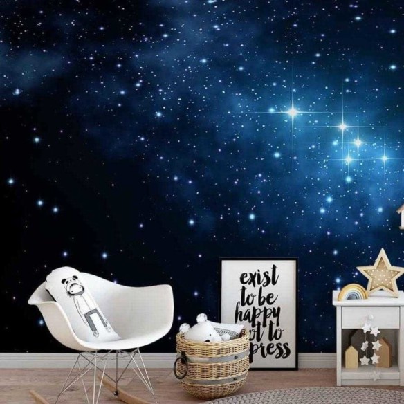 Painel Fotográfico Estrelas Espaço 87354