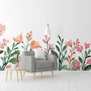 Painel Fotográfico Floral...
