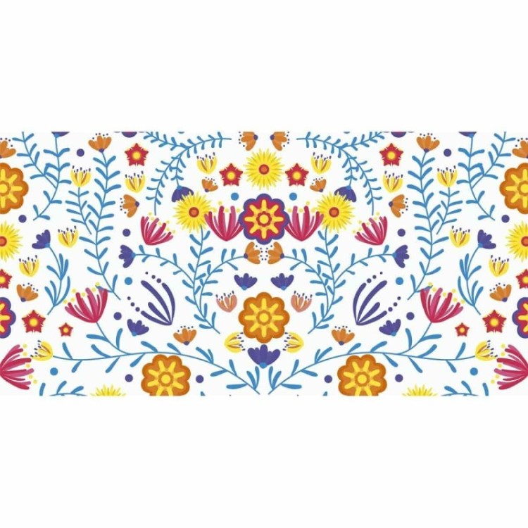 Painel Fotográfico Floral Colorido N07174