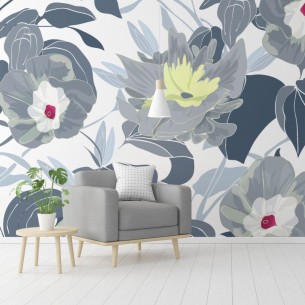 Painel Fotográfico Floral...