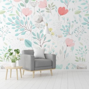 Painel Fotográfico Floral...