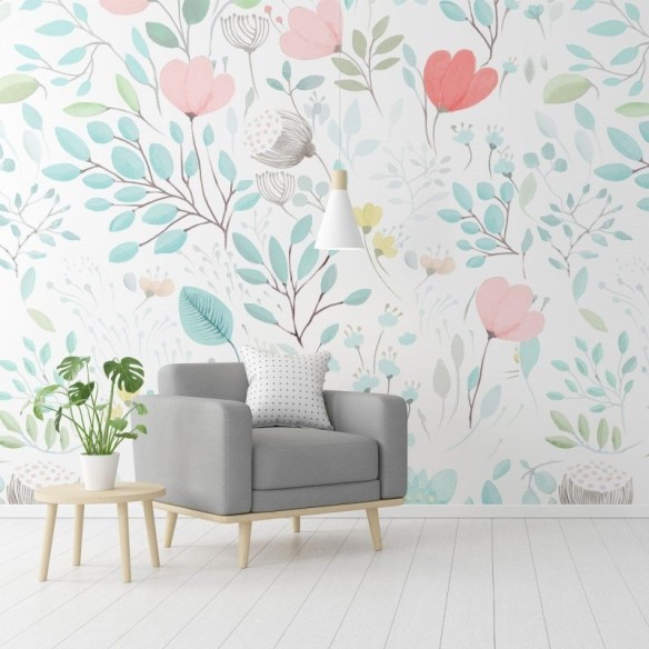 Painel Fotográfico Floral N016132