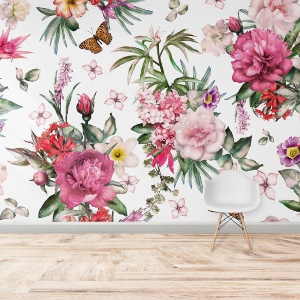 Painel Fotográfico Floral N016141