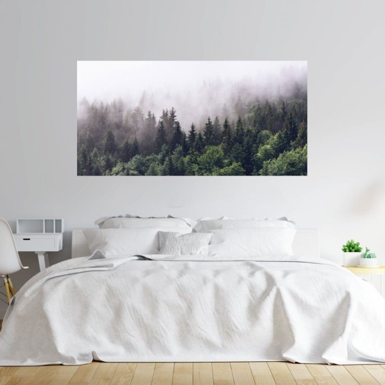 Painel Fotográfico Floresta De Pinheiros...