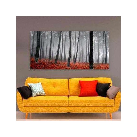 Painel Fotográfico Floresta Folhas Outono 8436919