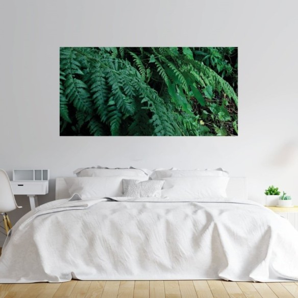 Painel Fotográfico Floresta Folhas Verdes N017150