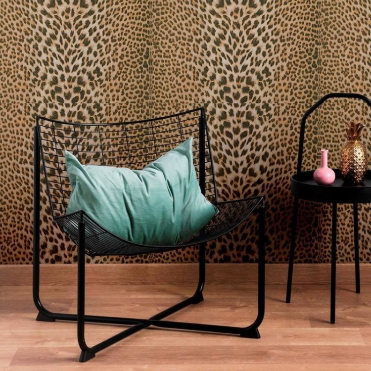 Papel de Parede Adesivo Animal Print Onça N010007