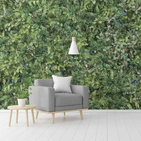 Painel Fotográfico Folhas Verdes N016104