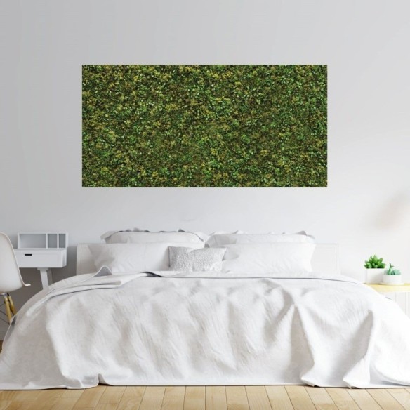 Painel Fotográfico Folhas Verdes N016105