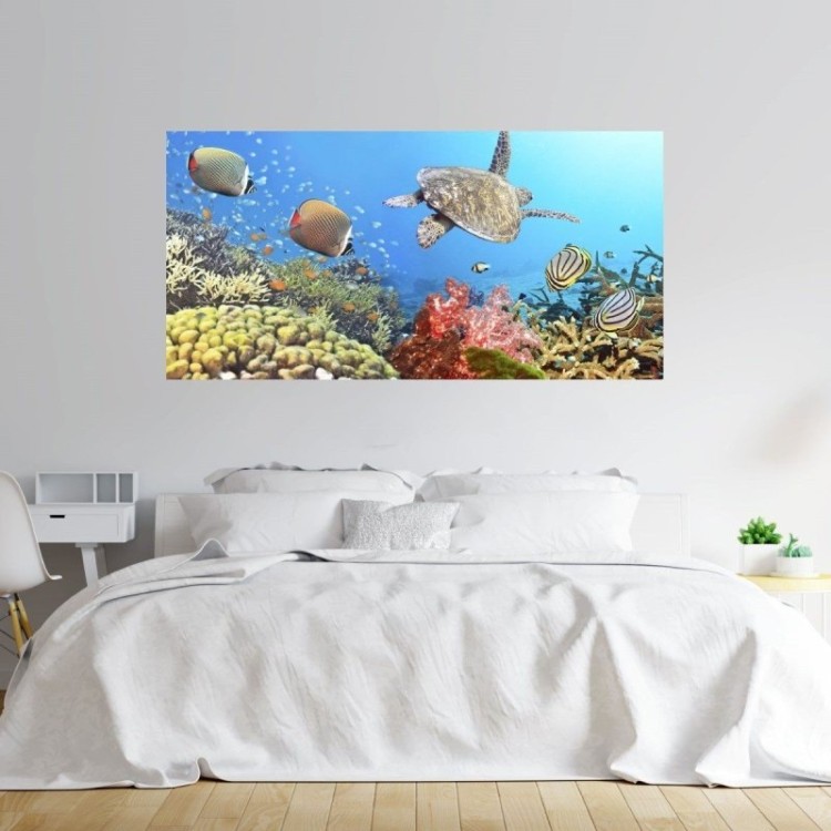 Painel Fotográfico Fundo Do Mar N012174