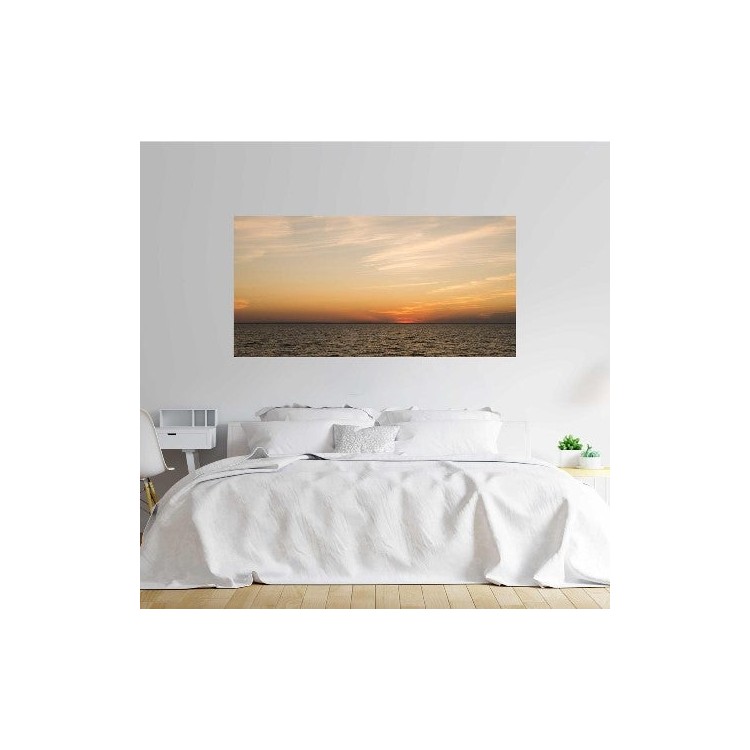 Painel Fotográfico Horizonte Mar Pôr-do-Sol N07191