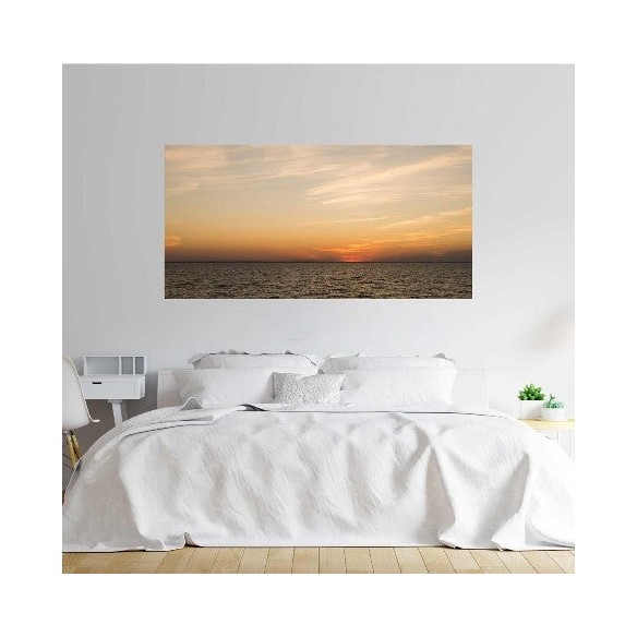 Painel Fotográfico Horizonte Mar Pôr-do-Sol N07191
