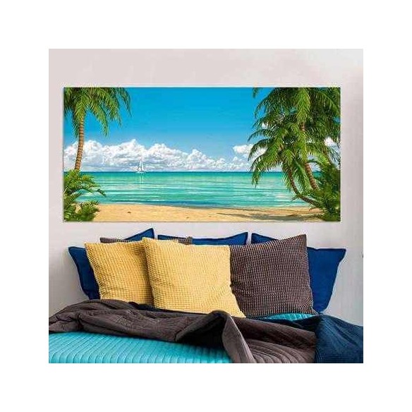 Painel Fotográfico Ilha Praia Sol 29372191