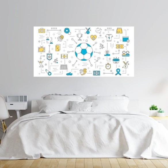Painel Fotográfico Infantil Futebol N014305
