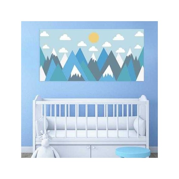 Painel Fotográfico Infantil Montanhas 2409