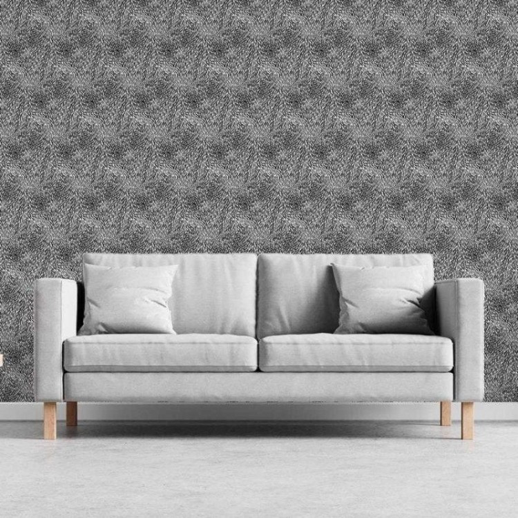 Papel de Parede Adesivo Animal Print Pêlos N06295