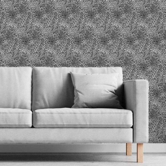 Papel de Parede Adesivo Animal Print Pêlos N06295