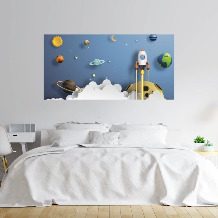 Painel Fotográfico Infantil Universo 3D N010297