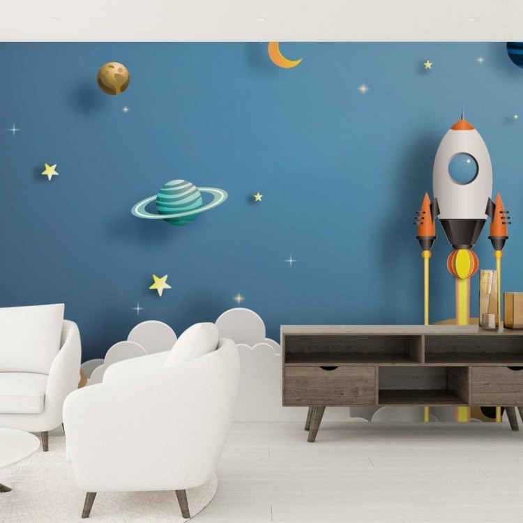 Painel Fotográfico Infantil Universo 3D N010297