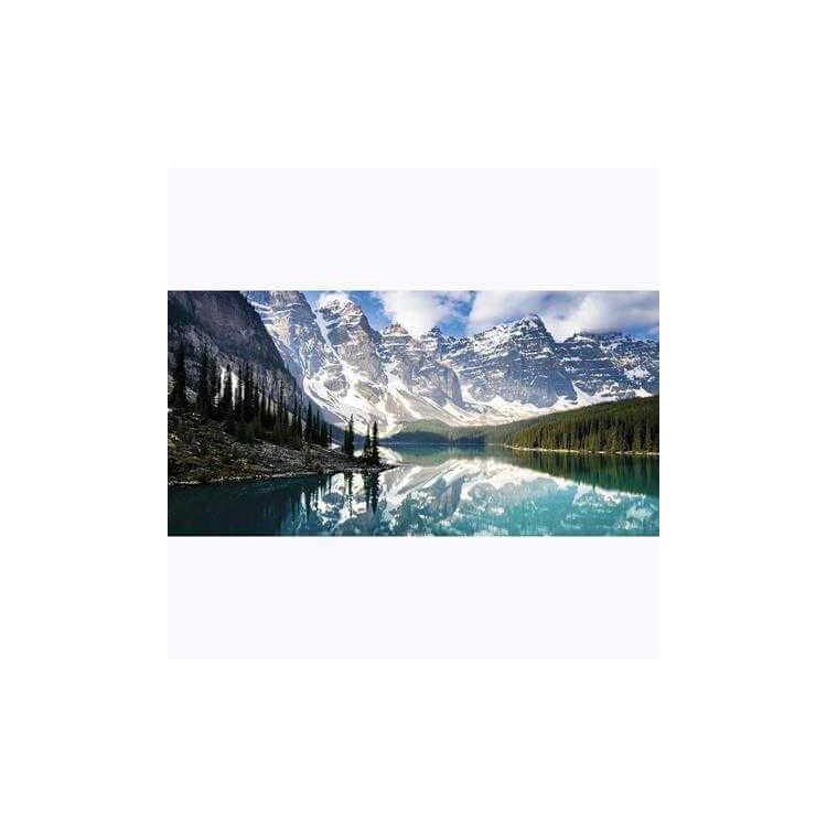 Painel Fotográfico Lago Moraine, Montanhas...