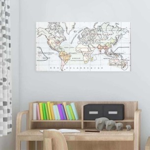 Painel Fotográfico Mapa...