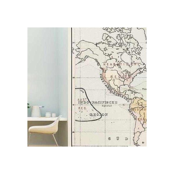 Painel Fotográfico Mapa Mundi 2