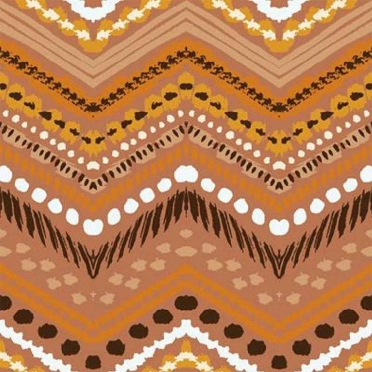 Papel de Parede Adesivo Animal Print Tribal...